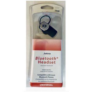 NEW Jabra 2050 Black Bluetooth Ear-Hook Headsets Compatible  w/most phones